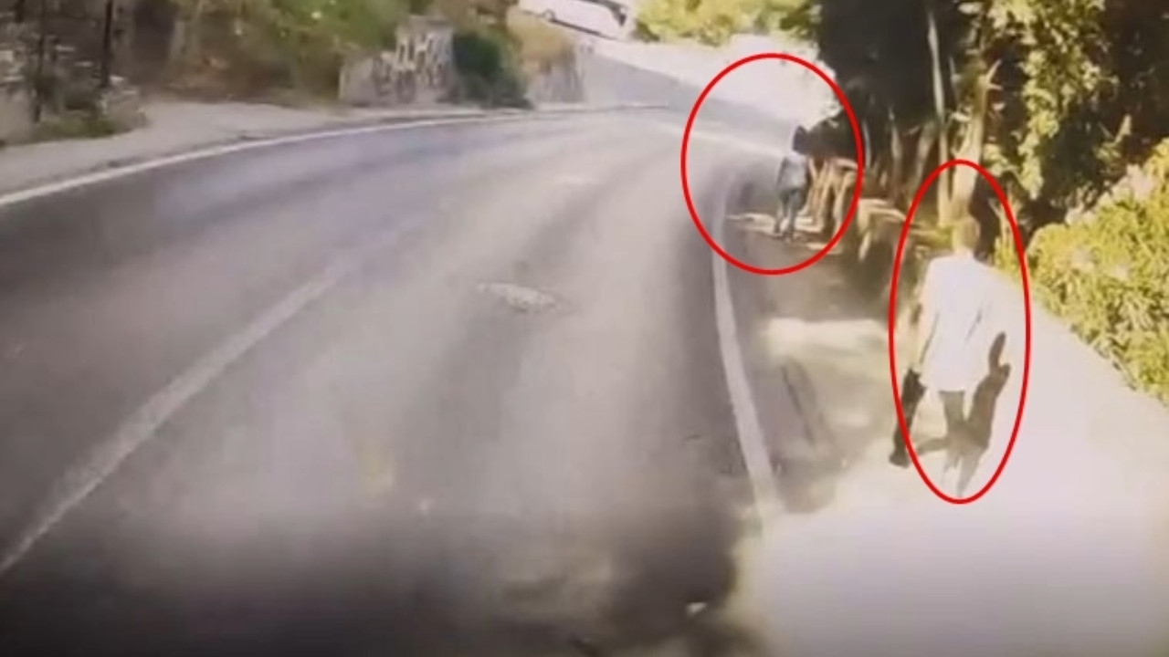 Gasp edildikten sonra otobüsle kaçtı