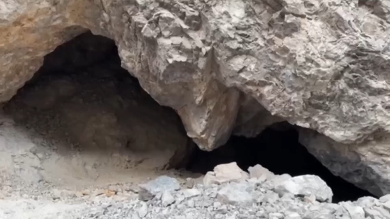 Irak'ın kuzeyinde teröristlere ait mağara tespit edildi