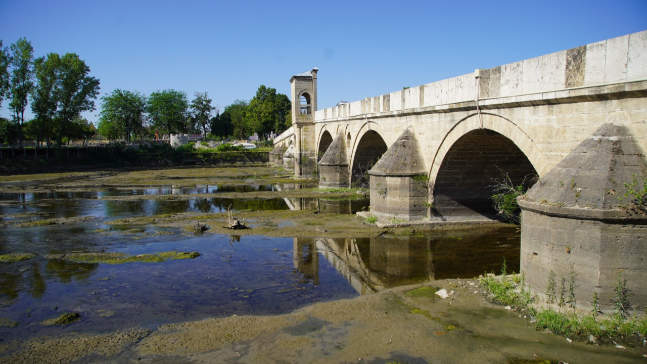 Tunca Nehri 'akmam' diyor: Göz göre göre kuruyor!