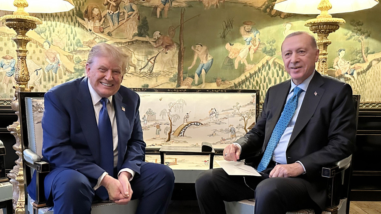 Erdoğan ile Trump görüştü