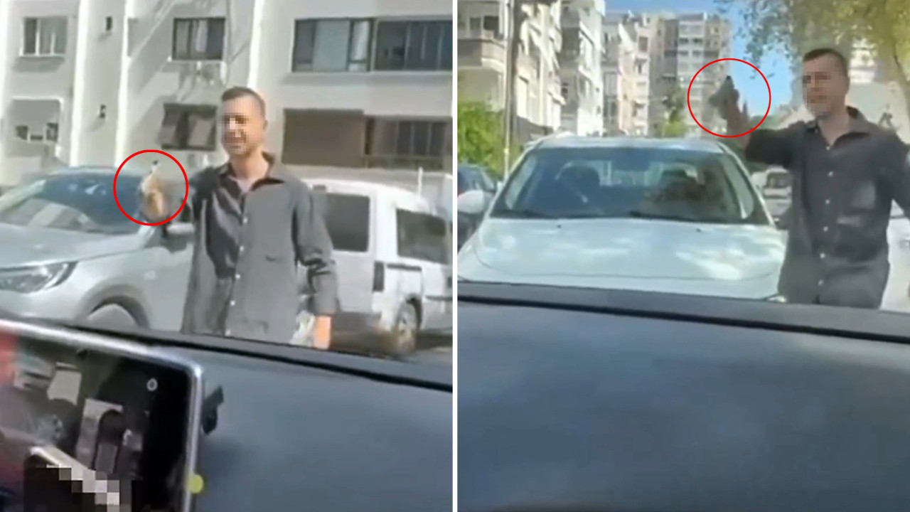 Kadın sürücüleri silahla tehdit etmişti: Gözaltına alındı