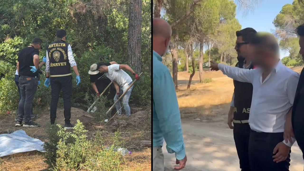 Karısını gömdüğü yeri 7 yıl sonra gösterdi