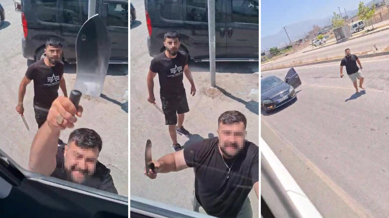 Korku filmi gibi: Soğukkanlılığı sayesinde kurtuldu