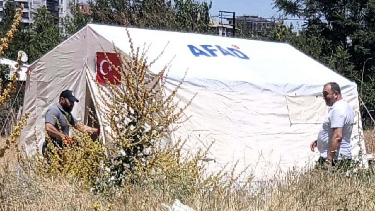 4 gündür yaşadığı çadırda ölü bulundu