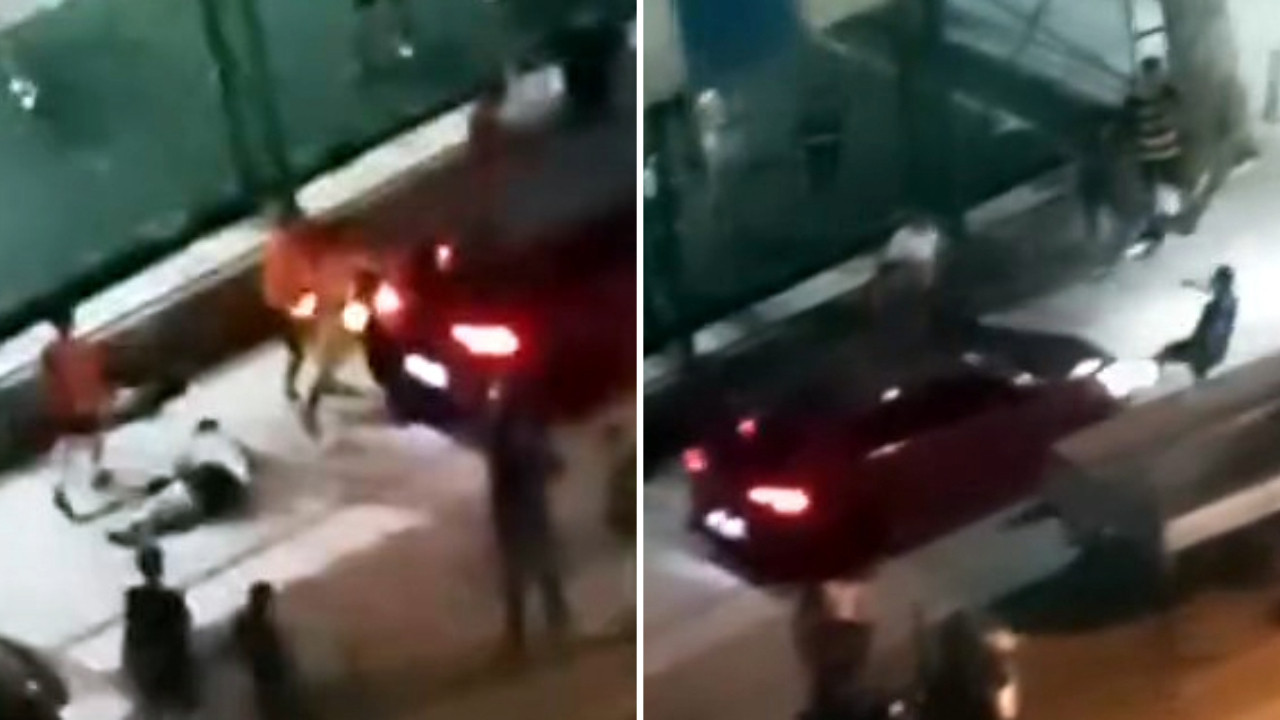 Halı saha değil savaş meydanı: Birini bıçakladılar, birini ezmeye çalıştılar