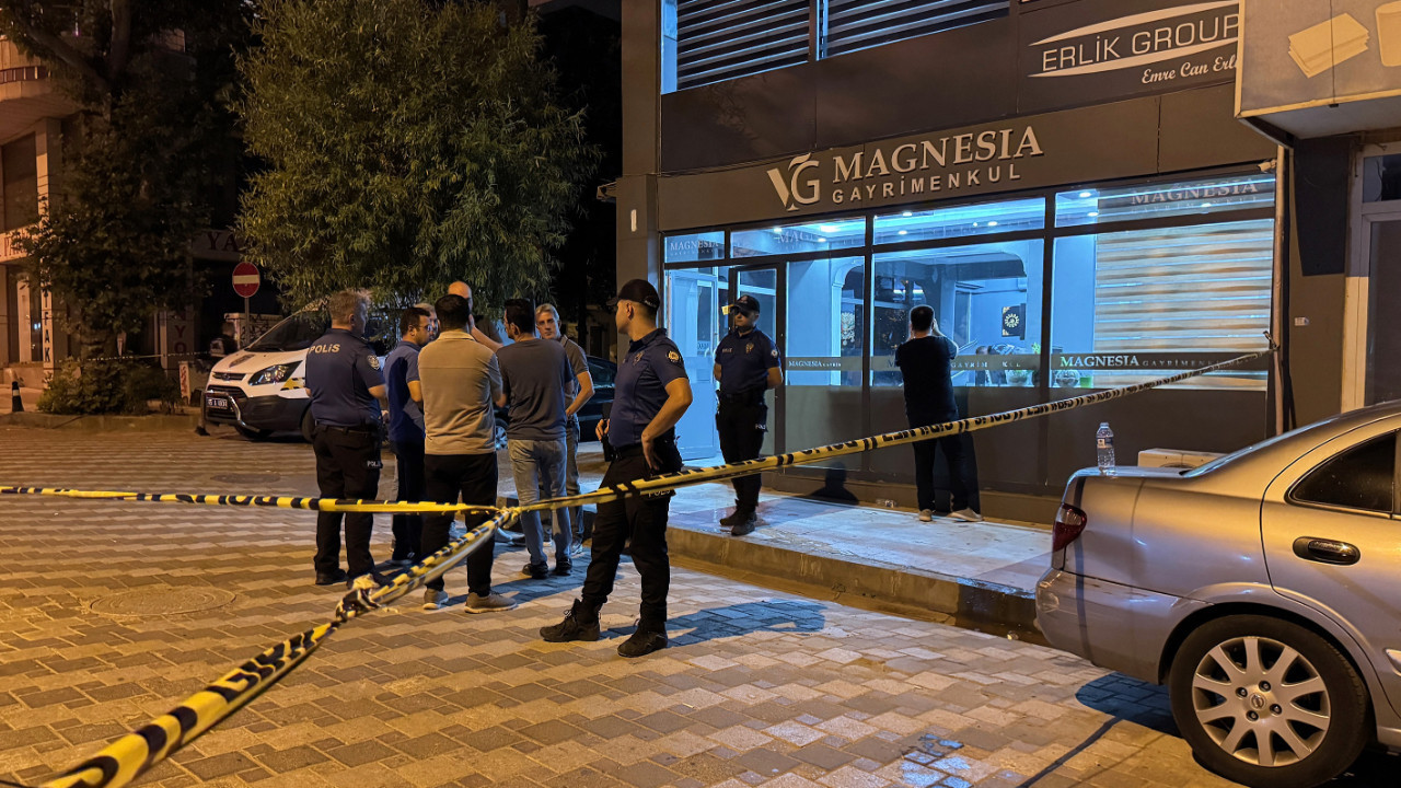 Emlakçıda kan aktı