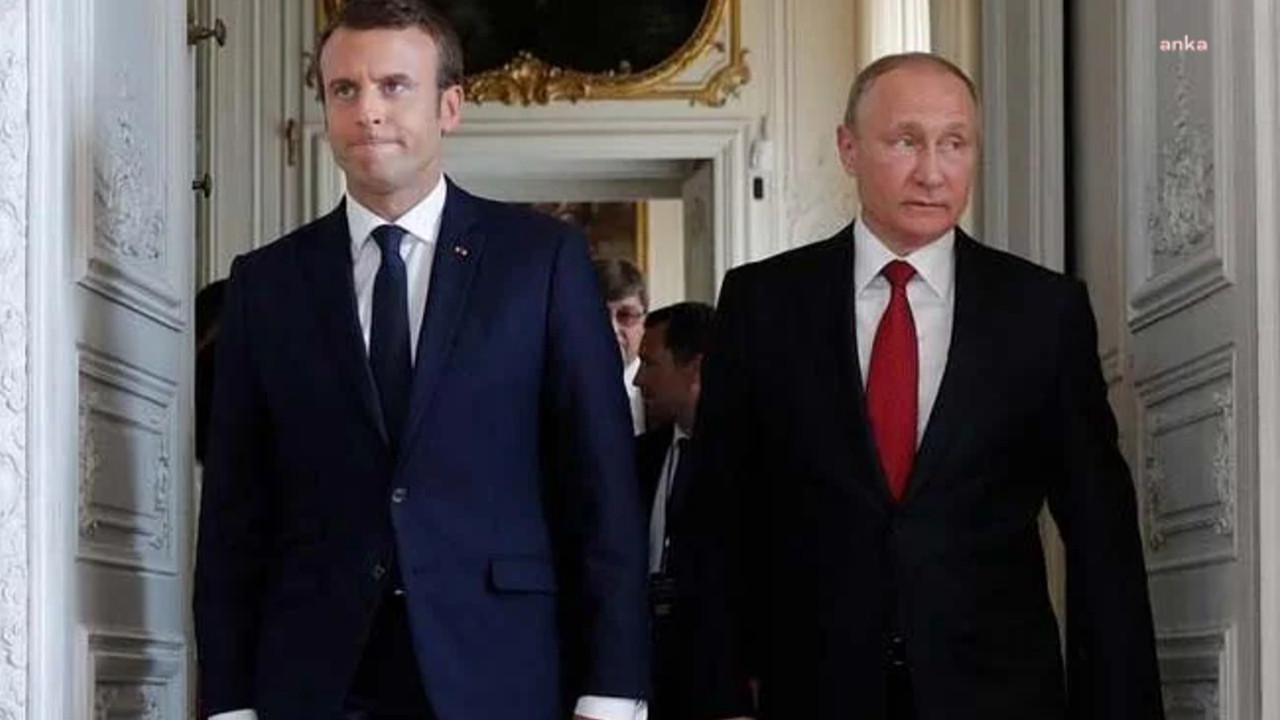 Putin ve Macron'dan üç yıl sonra ilk temas