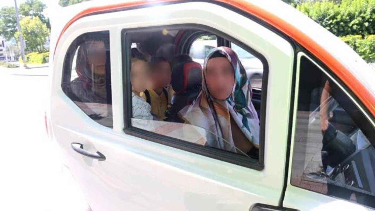 Çocukları yolcudan saymadı, ceza kesildi