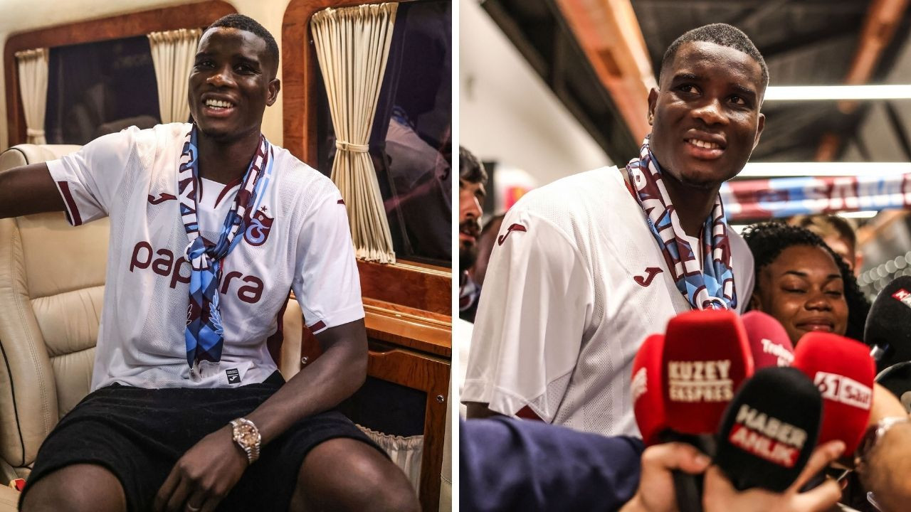 Trabzonspor, Onuachu'ya kavuştu: 'Bitmemiş bir işim var'