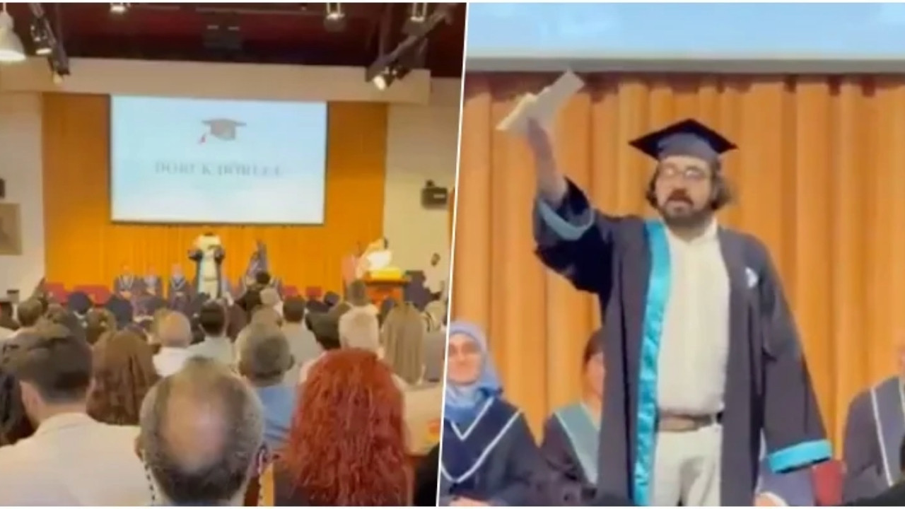 Diplomasını yırttıktan sonra gözaltına alınmıştı: Doruk Dürücü serbest bırakıldı