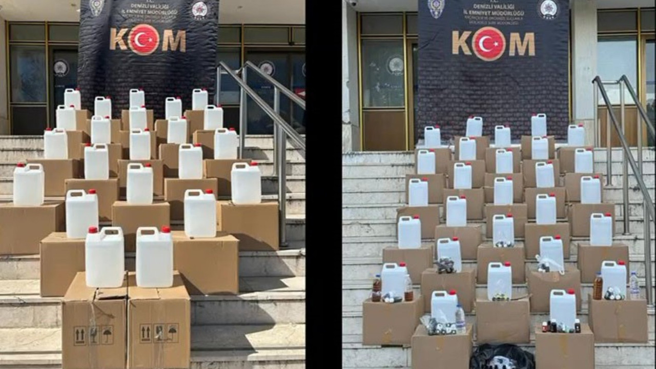 Tonlarca sahte alkol yakalandı: 18 milyonluk vurgun önlendi