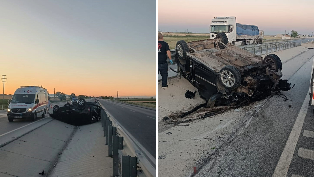 Kamyonet devrildi: Ölü ve yaralılar var