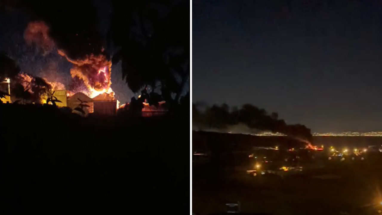 Yalova'da iki itfaye eri yaralandı