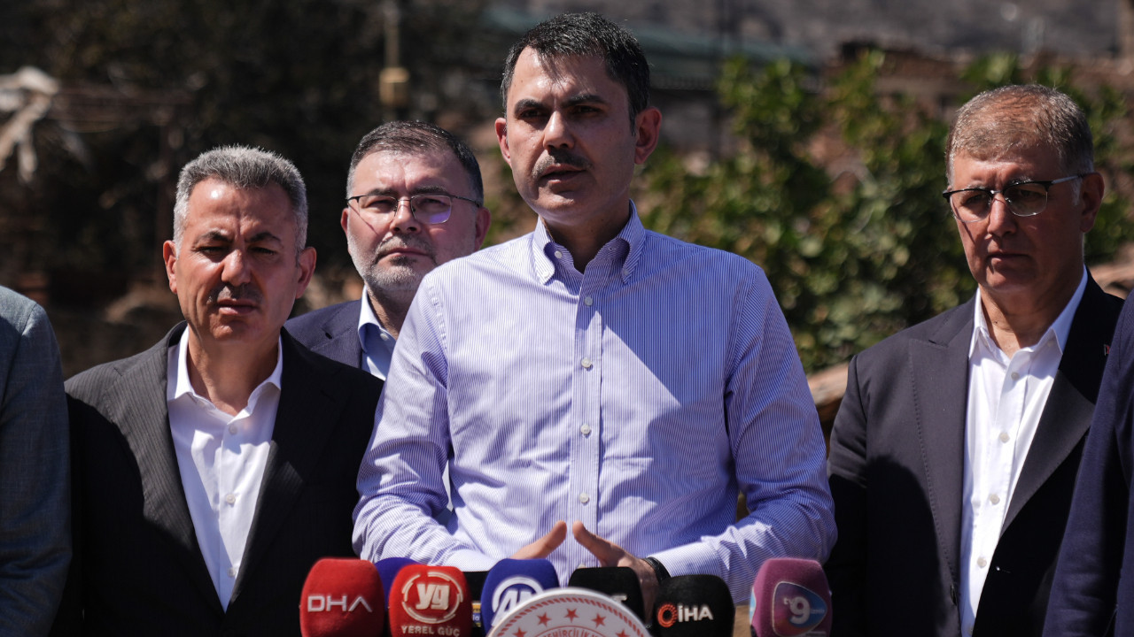 Murat Kurum, yangınların bilançosunu açıkladı