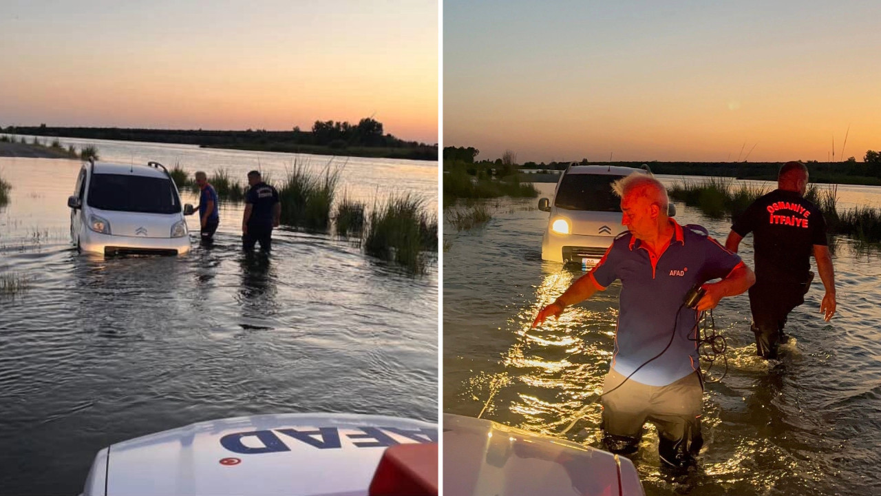 Irmak keyfi kâbusa döndü: Suların yükseldiğini fark etmeyince mahsur kaldılar