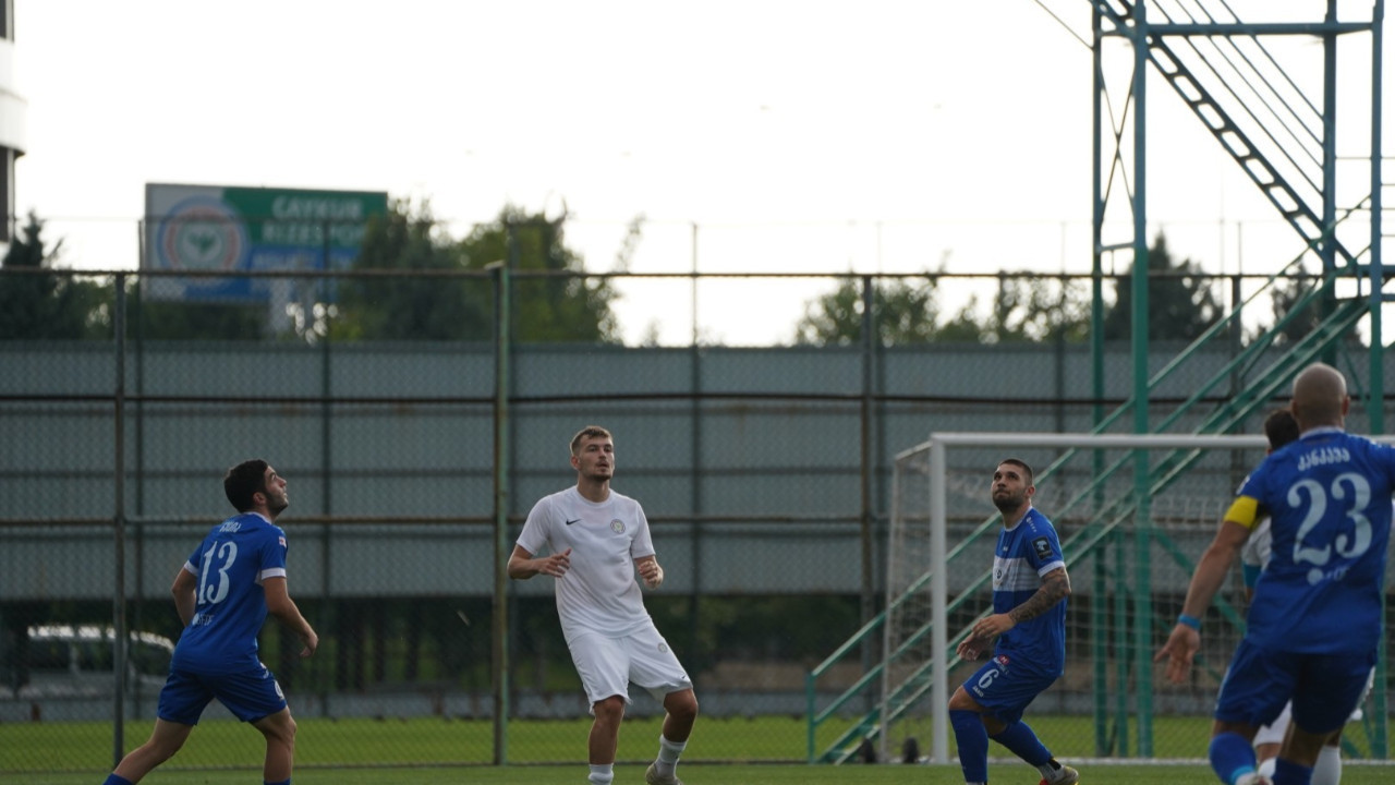 Çaykur Rizespor, sezonun ilk hazırlık maçında farklı yenildi