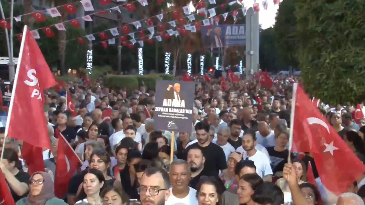 CHP’den 'Adana İradesine Sahip Çıkıyor' mitingi