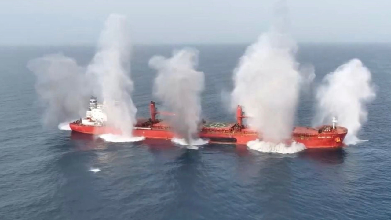 Kargo gemilerine böyle saldırmışlar