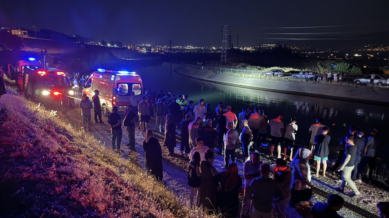 Sulama kanalında aile faciası