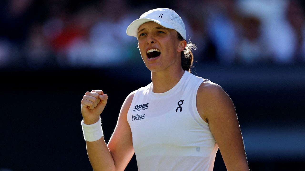 Wimbledon kadınlarda finalin adı belli oldu: Anisimova vs Swiatek