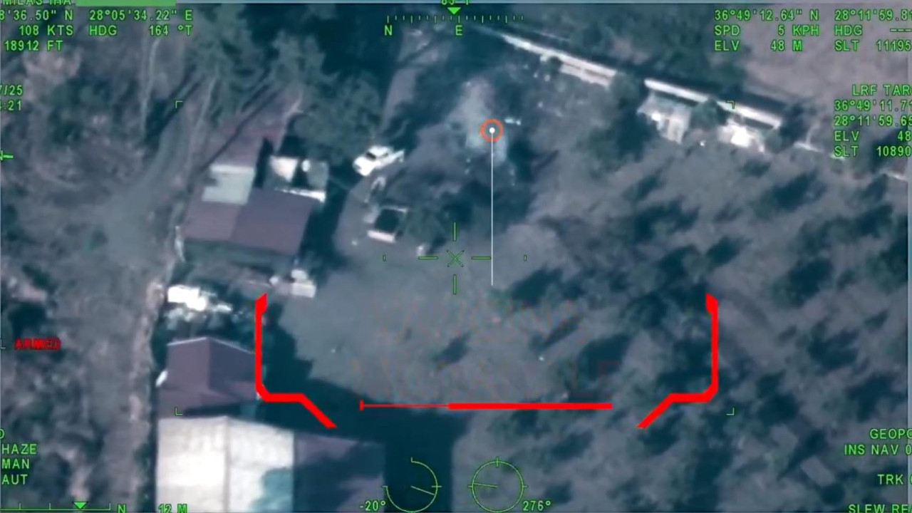 Marmaris'te yakılan ateş, Bayraktar TB2 ile tespit edilip, söndürüldü