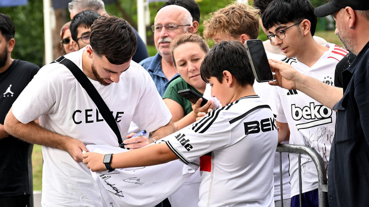 Orkun Kökçü, Beşiktaş kampına Serdal Adalı ile geldi