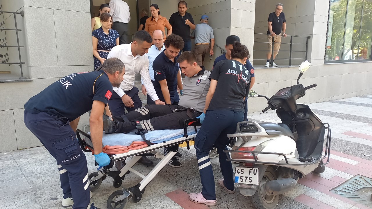 Sıramatik cihazındaki elektrik akımına kapıldı