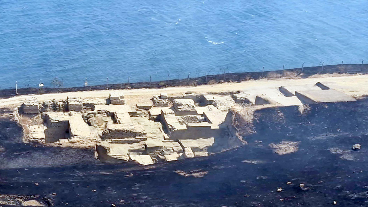 Alevler 5 bin yıllık antik kente dayandı