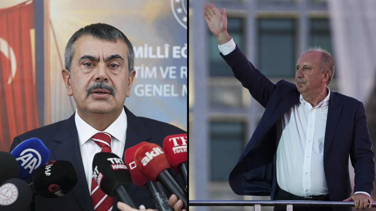 Muharrem İnce'den Yusuf Tekin'e: Önce okullara sabun koy