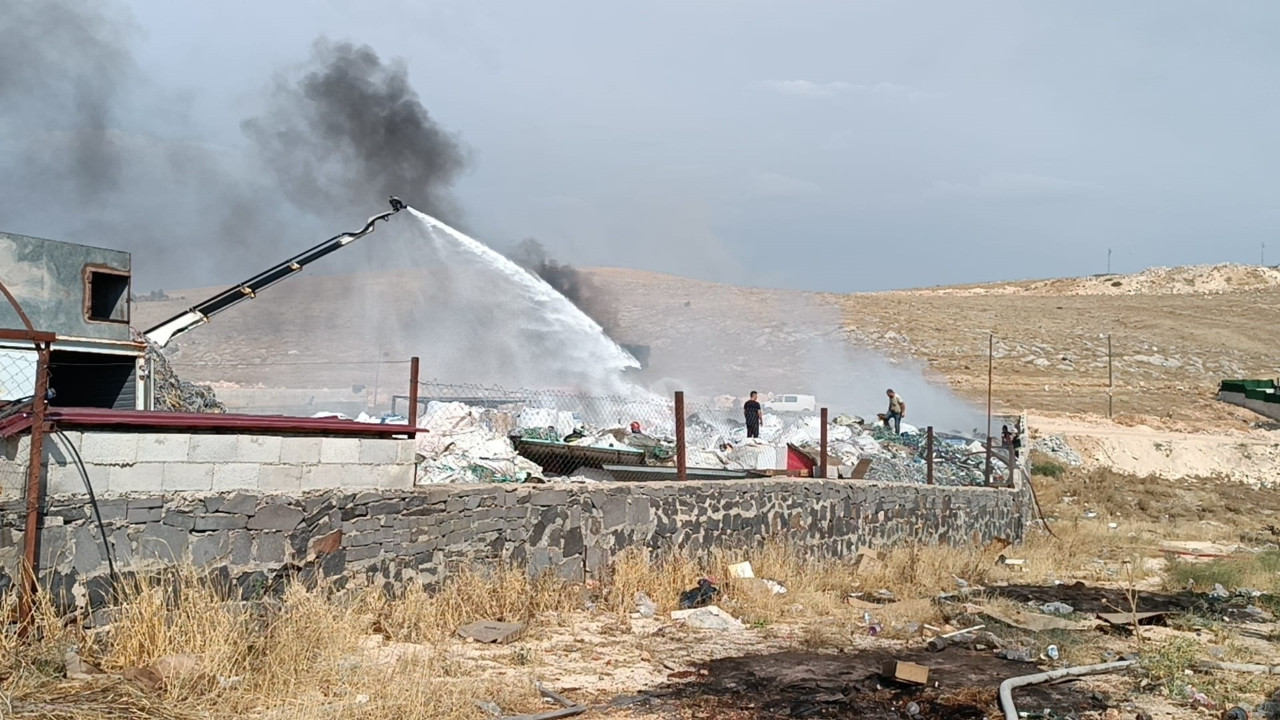 Gaziantep'te fabrika yangını