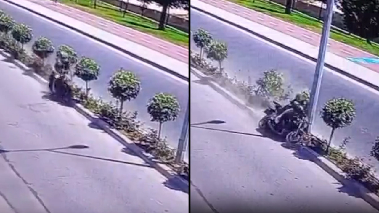 Tek teker üzerinde korkunç son