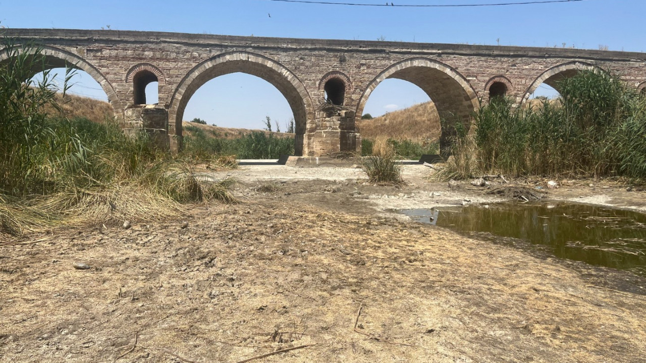 Bir dönemin simgesi artık yok! Hayrabolu deresi kurudu