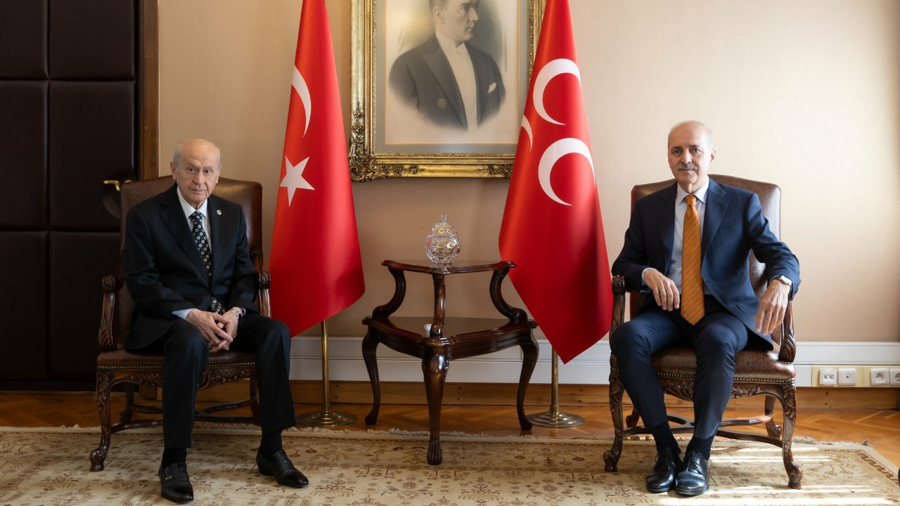 Kurtulmuş'tan Bahçeli'ye komisyon ziyareti
