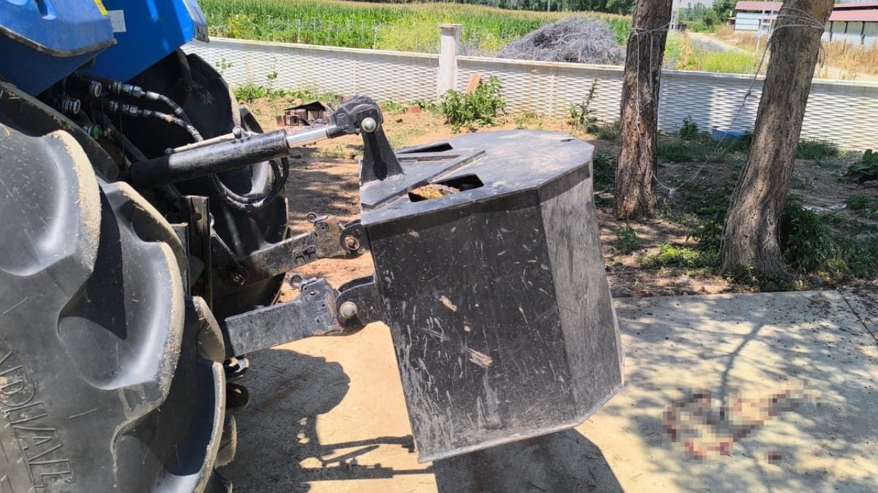 Traktörden düşen çocuk kurtarılamadı