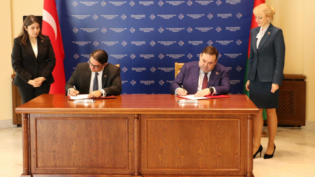 Türkiye ile Belarus arasında vize protokolü
