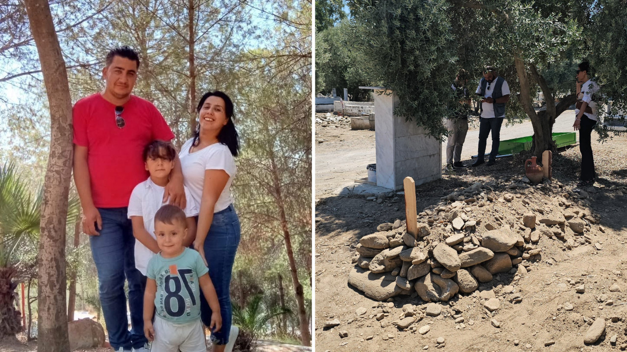 Ailesini yakarak katleden itfaiyeci gizlice defnedildi