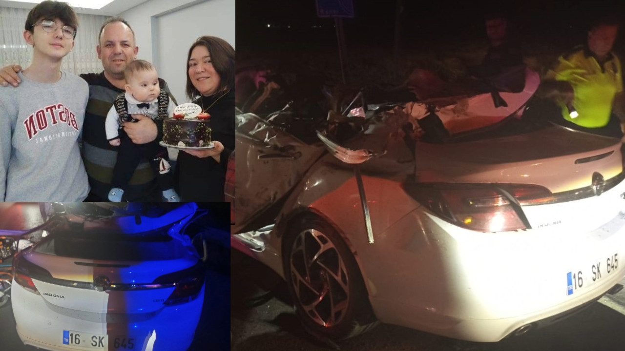 Korkunç kaza! Aileden geriye 5 yaşındaki çocukları kaldı