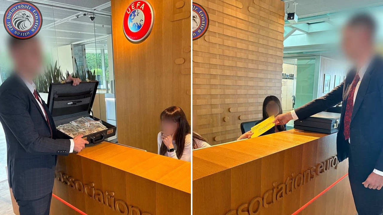 Para dolu bir çanta ve mektup verdiler: 'Ahlaki iflas'