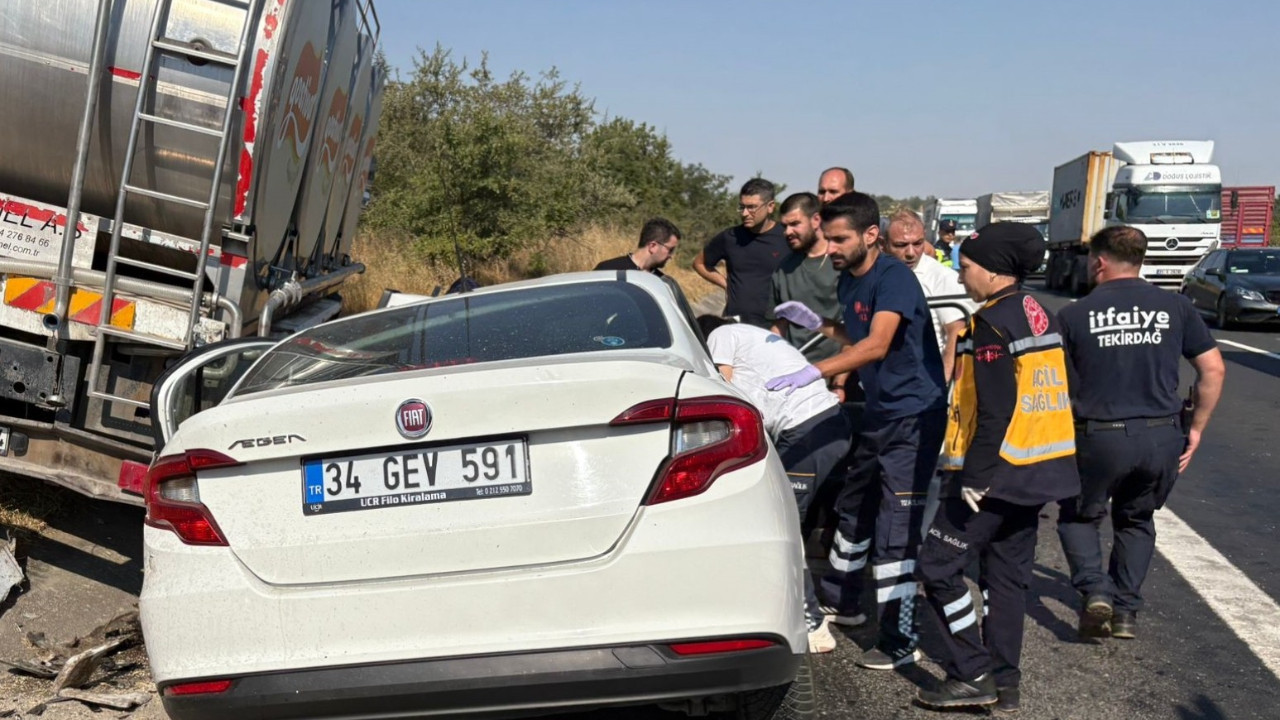 Tekirdağ'da feci kaza: Dört ölü