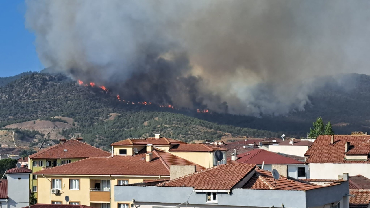 Üç gün sonra söndürülen yangın yeniden alevlendi