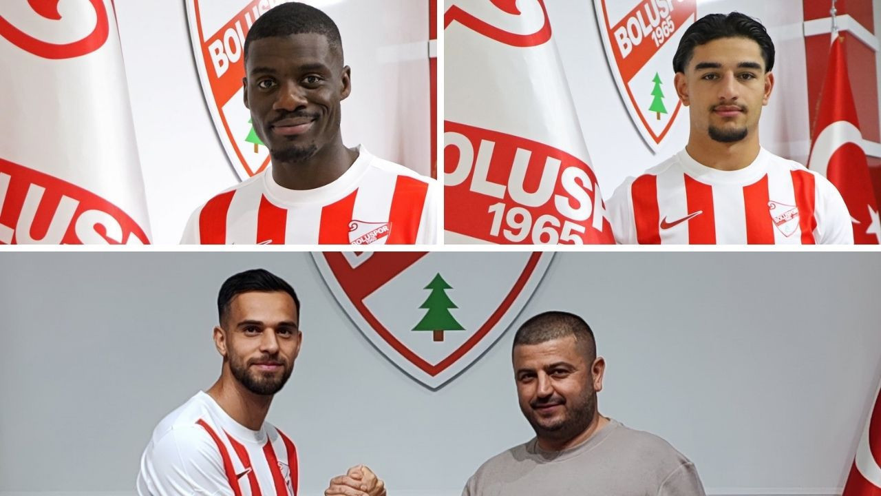Boluspor'dan 3 transfer birden
