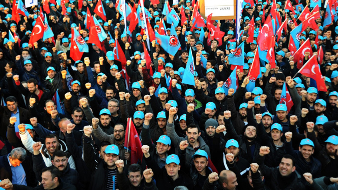 Sendikalı işçi sayısı geriledi