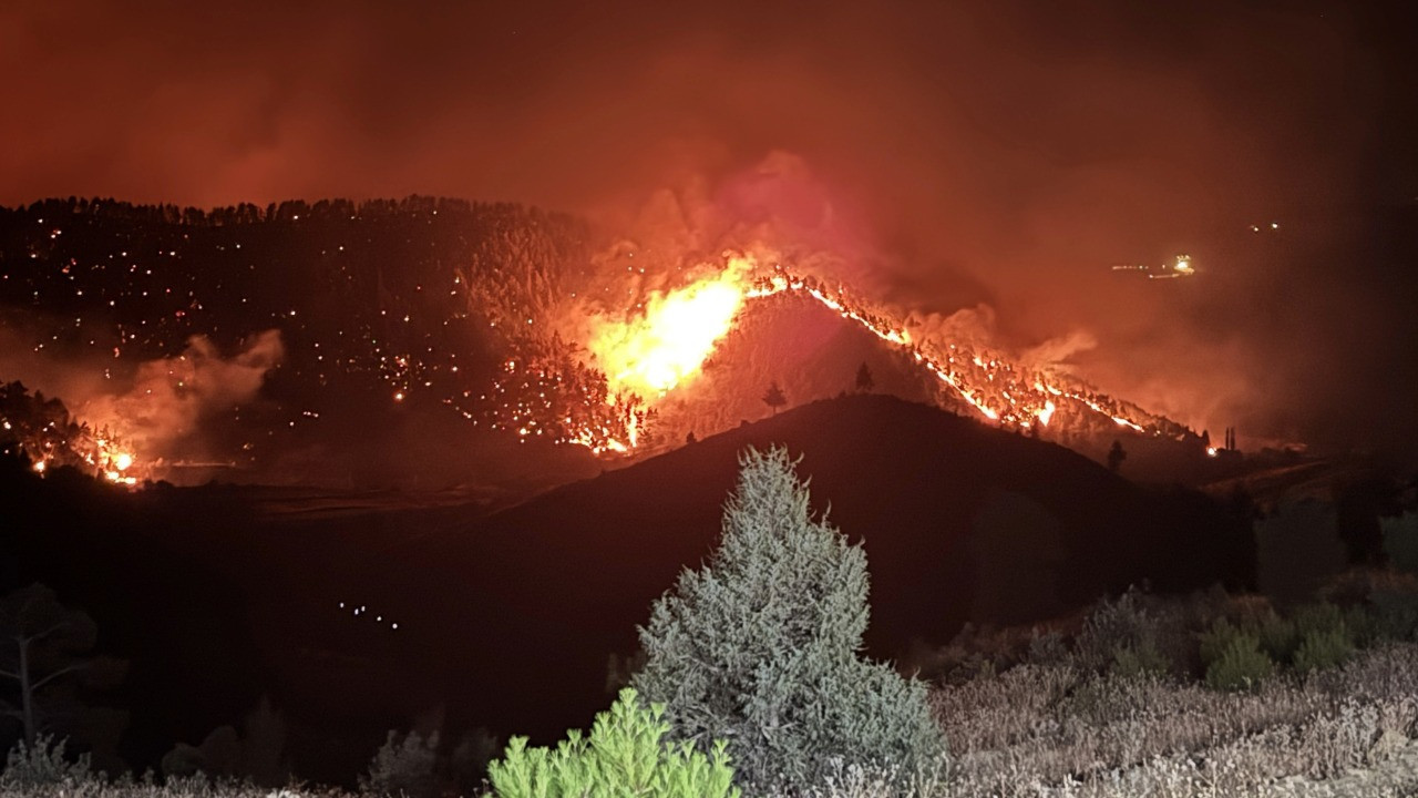 Bakan duyurdu: Üç yangın kontrol altına alındı