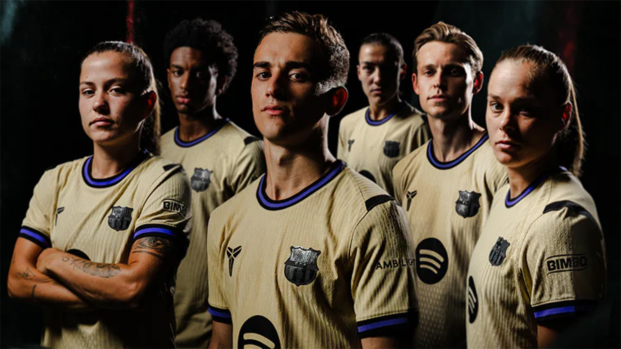 Barcelona'nın yeni formasında 'Mamba Mantalitesi'