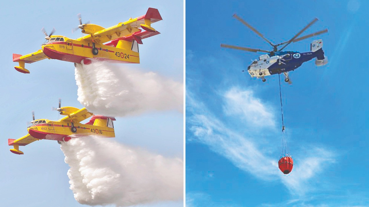 Garantili projelere 815 yangın söndürme uçağı parası gitti