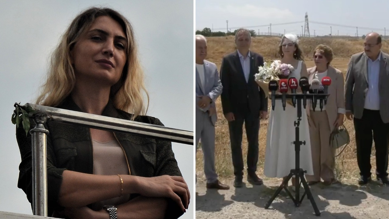 Silivri'de bir nikah daha: Dilek İmamoğlu'na izin çıkmadı