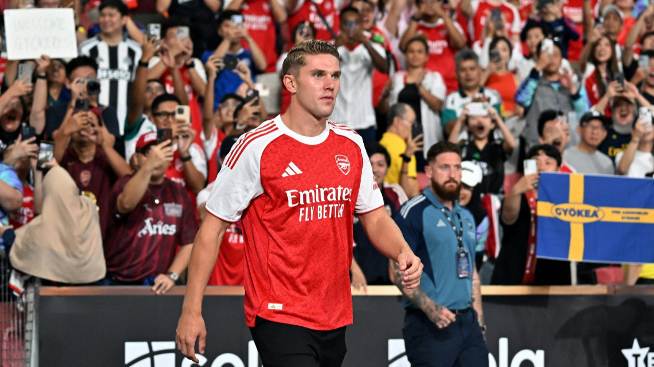 Arsenal, efsane numarayı Victor Gyökeres'e emanet etti