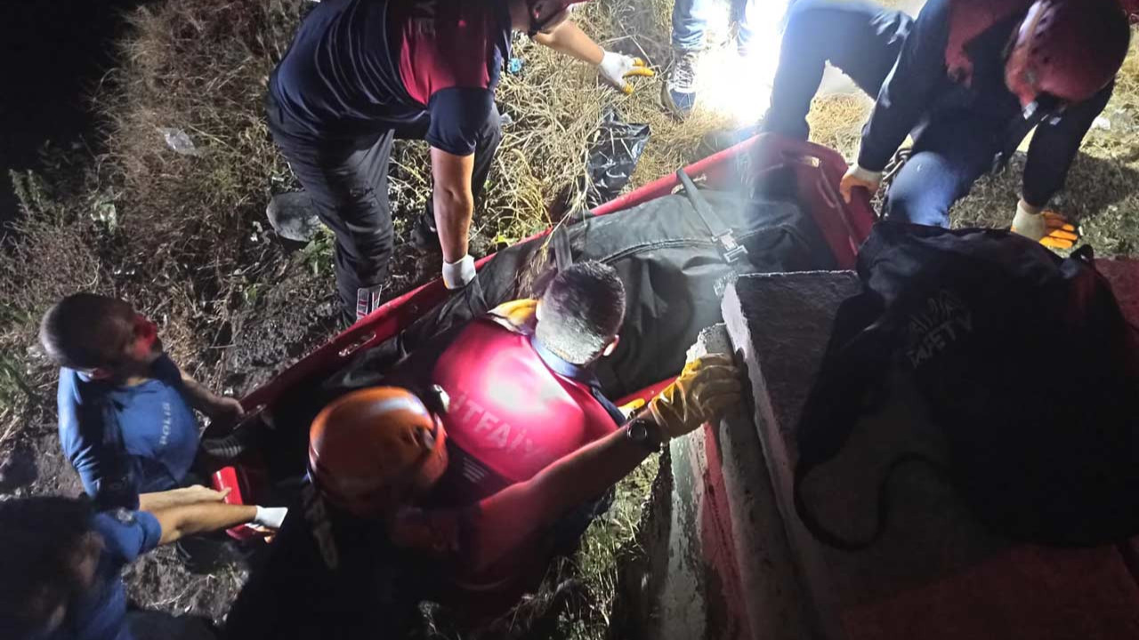 Osmaniye'de köprüden dereye düşen elektrikli bisikletteki 1 kişi öldü, 1 kişi yaralandı
