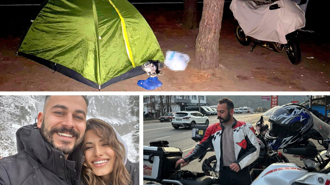 Eşini öldürdü, ormanda çadırda yakalandı