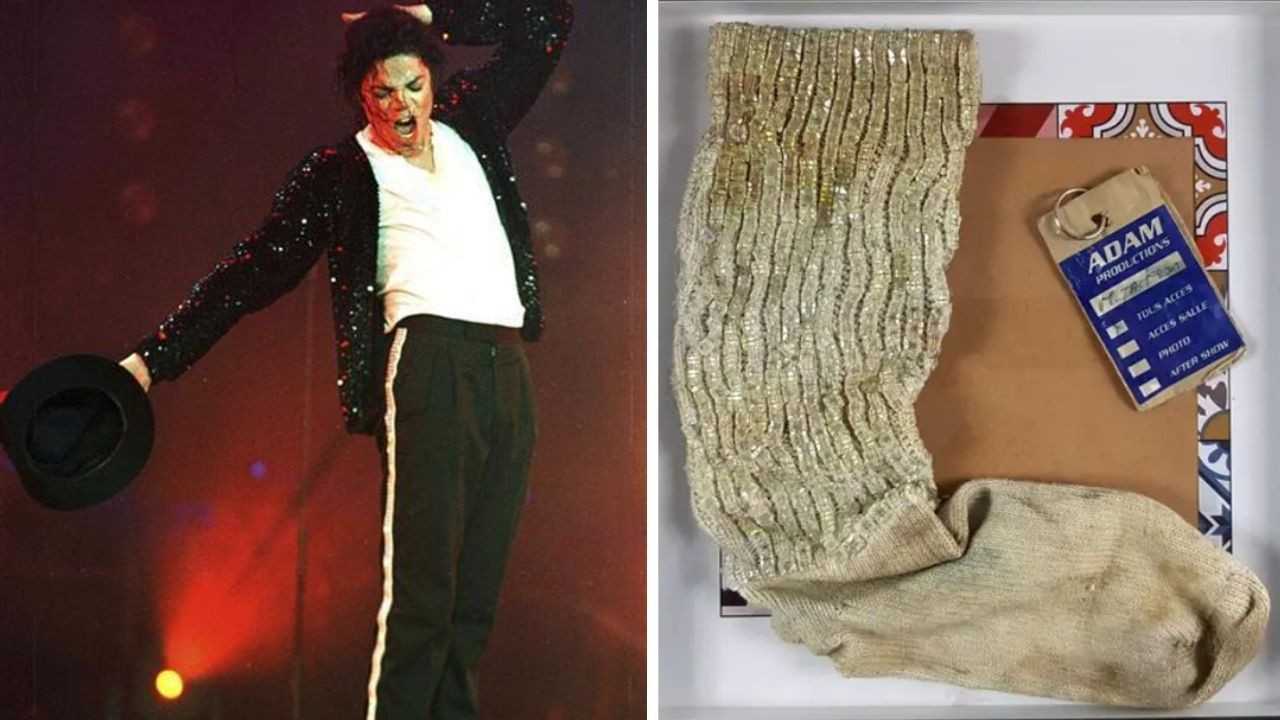 Pop müziğin kralının kirli çorabı binlerce dolara satıldı